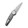 Civivi Starflare Gray Aluminum, Satin Nitro-V Folding Knife (C23052-2)