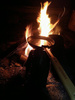 Muurikka Black Carbon Steel Folding Frying Pan Campfire Pan