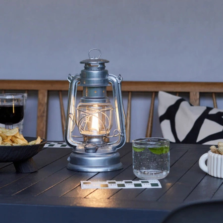 Feuerhand LED Baby Special 276 garden lamp - Zinc