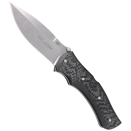 Viper Start Carbon Fiber Folding Knife, Satin N690 by Fabrizio Silvestrelli (V5850FC)