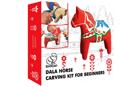 Carving Starter Kit - BeaverCraft DIY02 - Dala Horse Hobby-Kit