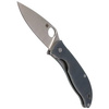 Spyderco Polestar G-10 Grey / BD1 Plain Folding Knife - C220GPGY