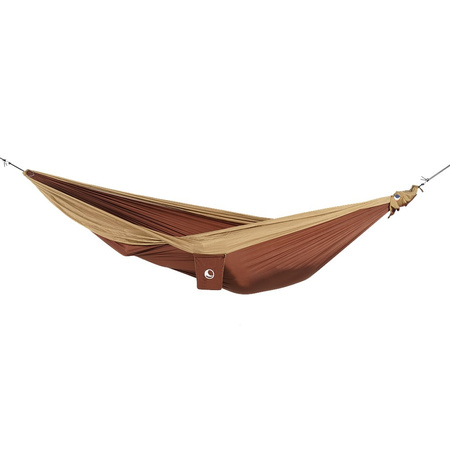 Ticket To The Moon - Travel King Size Double Hammock - Chocolate / Brown