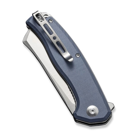 Sencut Traxler Neutral Blue G10, Satin 9Cr18MoV Folding Knife (S20057C-2)