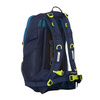 Campus - HORTON 30L dark blue/blue/lime city backpack