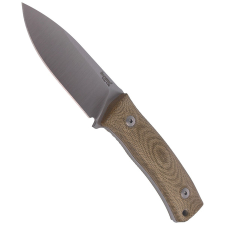 LionSteel Bushcraft Green Canvas Micarta Knife (M4 CVG)