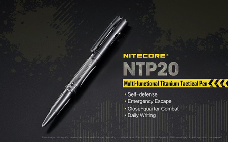 Nitecore NTP20 titanium tactical pen