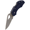 Spyderco Byrd Robin 2 FRN Blue Plain Folding Knife (BY10PBL2)