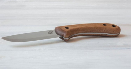 Bushcraft Walnut BSH2 Knife - BeaverCraft 