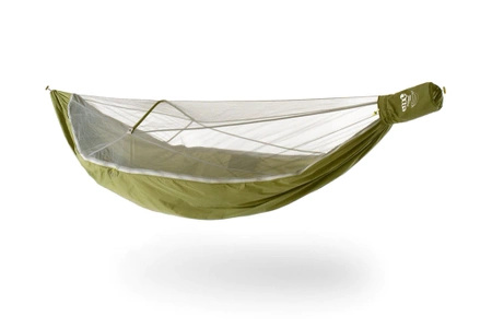 ENO JungleNest hiking hammock with mosquito net - Evergreen