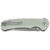 Civivi Brazen Button Lock Natural G10, Stonewashed 14C28N Folding Knife (C19059C-3)