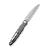 Sencut Jubil Gray G10 Folding Knife, Satin D2 (S20029-3)