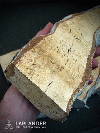 Karelian Birch Wood - Plank 25 cm