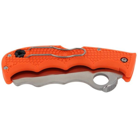 Spyderco Assist Lightweight Orange Combination Folding Knife (C79PSOR)