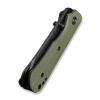 Civivi Crabby OD Green G10 Folding Knife, Black Stonewashed 14C28N by Ken Onion Jr. (C24055-1)