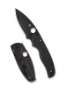 Spyderco Shaman SALT Black G10, Black DLC MagnaCut folding knife by Sal Glesser (C229GMCBKP)