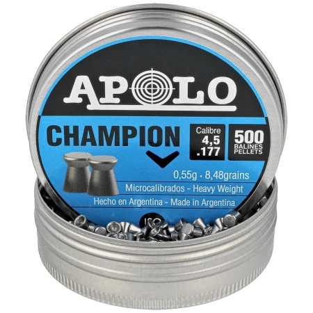 Apolo - Champion shot 4.5 mm, 500 rounds. 0.55g/8.48gr (19001)