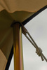 CanvasCamp - Poly-cotton square camping tarp - 3.8 m