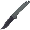 CIVIVI Mini Sandbar Green Micarta, Black Stonewashed by Eric Ochs (C20011-3) knife
