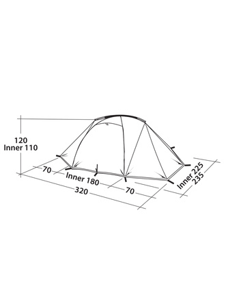 Robens - Lodge 3 Tent - Trail Series