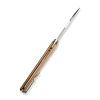 Civivi Hid Knife Brown G10, Satin 14C28N by Ostap Hel (C23008-3)