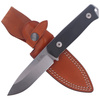 LionSteel Bushcraft Black G10 / Stone Washed knife (B41 GBK)