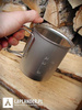 Titanium Pot Mug - Snow Peak Titanium Trek 700