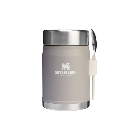 Stanley CLASSIC dinner thermos with cutlery - 0.4 l ASH 2.0
