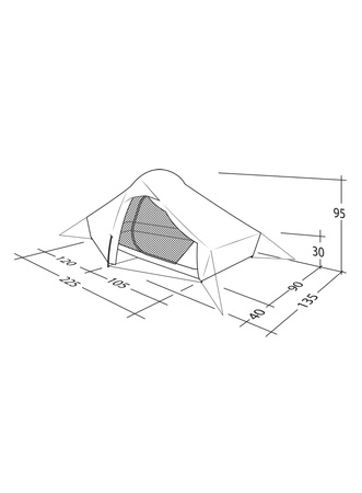 Robens - Chaser 1 Tent - Track Series