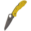 Spyderco Salt 2 FRN Yellow Plain Folding Knife - C88PYL2