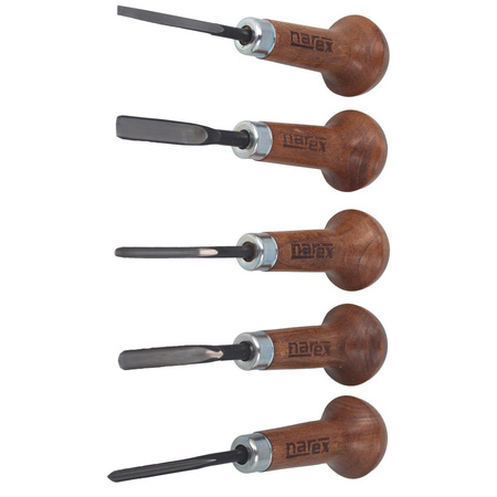 Set of carving chisels Narex Profi 5 pcs (868300)
