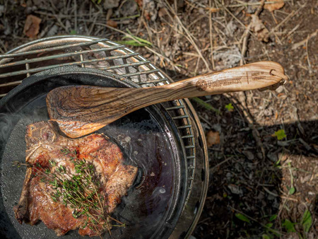 Olive wood spoon - Petromax - handmade