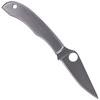 Spyderco Honeybee Stainless Steel Plain Folding Knife (C137P)