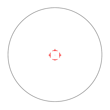 Vector Optics - Paragon 1x18 X-Mini prismatic sight - Black - SCPS-M10