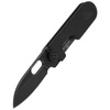 BlackFox Bean Gen2 Full Black Stone Washed Black G10 Folding Knife (BF-719G10)