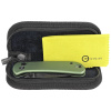 Civivi Qubit Green Aluminum, Black Damascus Knife (C22030E-DS1)