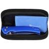 Sencut Serene Bright Blue Aluminum, Satin D2 Folding Knife (S21022B-4)