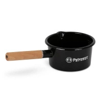 Petromax Enameled Sauce Pot 1 L Black