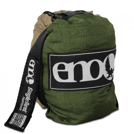 ENO SingleNest hiking hammock - Khaki/Olive