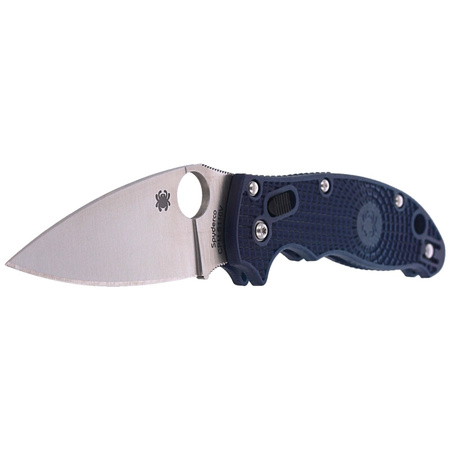 Spyderco Manix 2 FRCP Dark Blue CPM S110V Folding Knife, Plain (C101PDBL2)