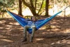 ENO DoubleNest hiking hammock -Aqua/Saapphire/Amber