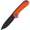 CIVIVI Elementum Flipper Orange G10, Black Stonewashed (C907Y) knife