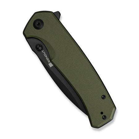 Sencut Skarnax OD Green G10, Black 9Cr18MoV folding knife (S24025-2)