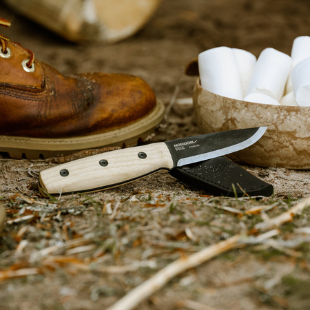 MORAKNIV - Mora Finn BlackBlade Ash Wood knife (S)