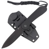 CIVIVI Elementum Fixed Black G10 knife, Black Stonewashed (C2105A)