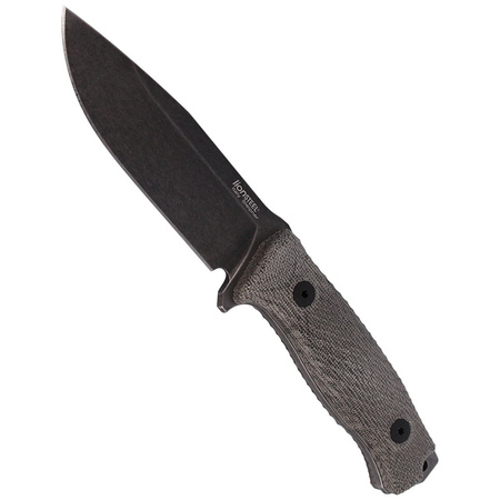 LionSteel Green Canvas, Black Blade (M5B CVG) Knife