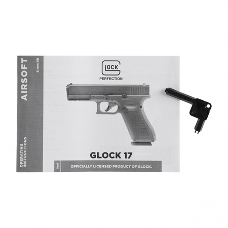 Glock - ASG pistol replica Glock 17 gen5 6 mm BB coyote