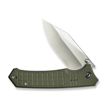 Civivi Tacticorix OD Green G10 Folding Knife, Satin Nitro-V (C23055-2)