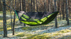 Lesovik Draka hammock with Sneka suspension - Treetop green