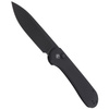 CIVIVI Button Lock Elementum Black G10 knife, Black Stonewashed (C2103A)